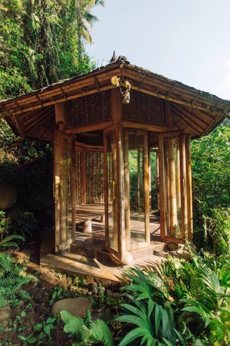 Temple House 3Bds Eco Bamboo House Pool River View Bringkit Eksteriør billede