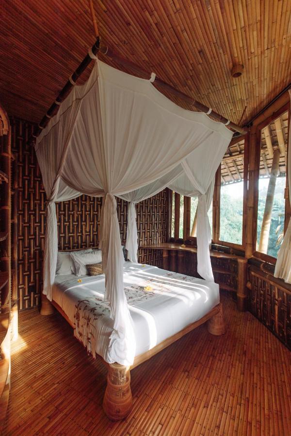 Temple House 3Bds Eco Bamboo House Pool River View Bringkit Eksteriør billede