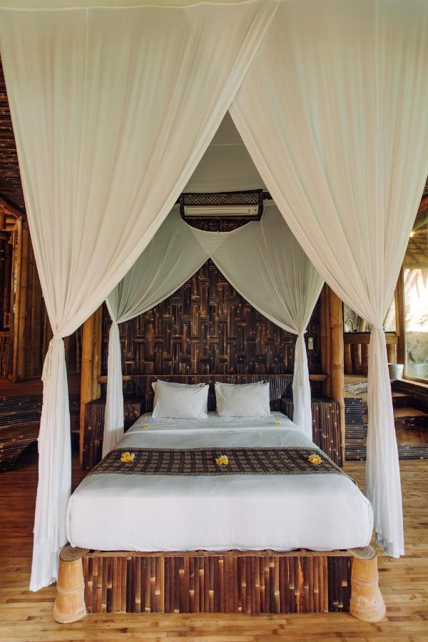 Temple House 3Bds Eco Bamboo House Pool River View Bringkit Eksteriør billede