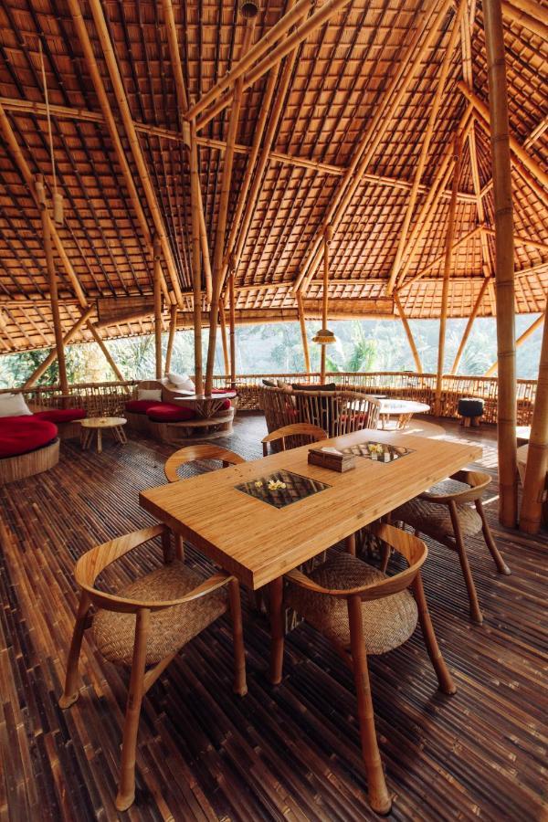 Temple House 3Bds Eco Bamboo House Pool River View Bringkit Eksteriør billede